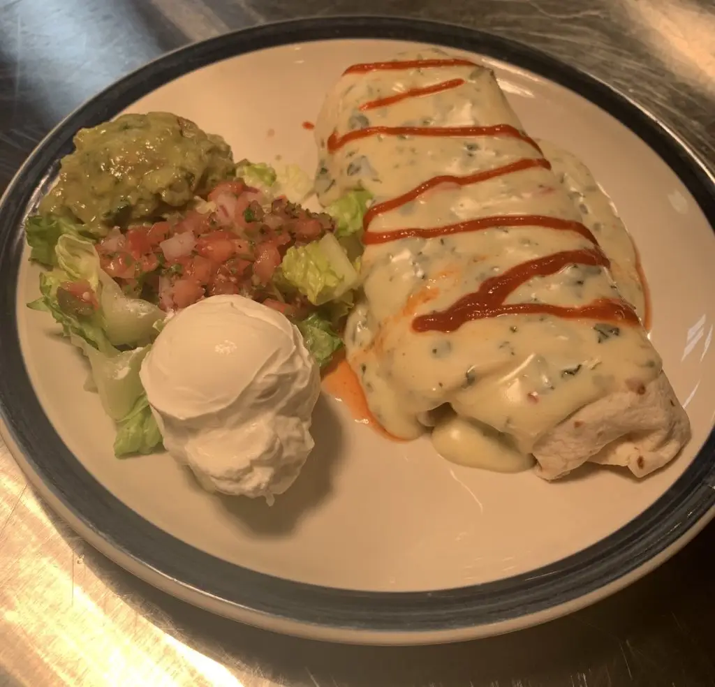 Diz's Tombstone Burrito
