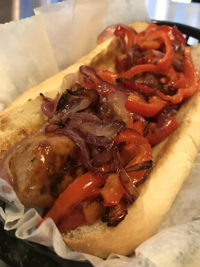 Jersey Street Sausage_Sports Theme Night at Diz's Cafe